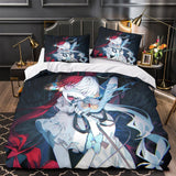 Laden Sie das Bild in den Galerie-Viewer, One Piece Film Red Bedding Set Kids Quilt Duvet Cover Without Filler
