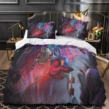 Laden Sie das Bild in den Galerie-Viewer, One Piece Film Red Bedding Set Kids Quilt Duvet Cover Without Filler