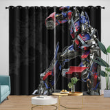 Laden Sie das Bild in den Galerie-Viewer, Optimus Prime Curtains Blackout Window Drapes Kids Room Decoration