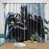Laden Sie das Bild in den Galerie-Viewer, Optimus Prime Curtains Blackout Window Drapes Kids Room Decoration