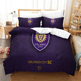 Laden Sie das Bild in den Galerie-Viewer, Orlando City SC Bettwäsche-Set, Bettbezug ohne Füllstoff