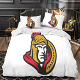 Load image into Gallery viewer, Ottawa Senators Bedding Set Quilt Duvet Cover Without Filler