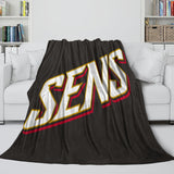 Load image into Gallery viewer, Ottawa Senators Blanket Flannel Throw Kids Room Decoration