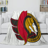 Load image into Gallery viewer, Ottawa Senators Blanket Flannel Throw Kids Room Decoration