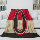 Load image into Gallery viewer, Ottawa Senators Blanket Flannel Throw Kids Room Decoration