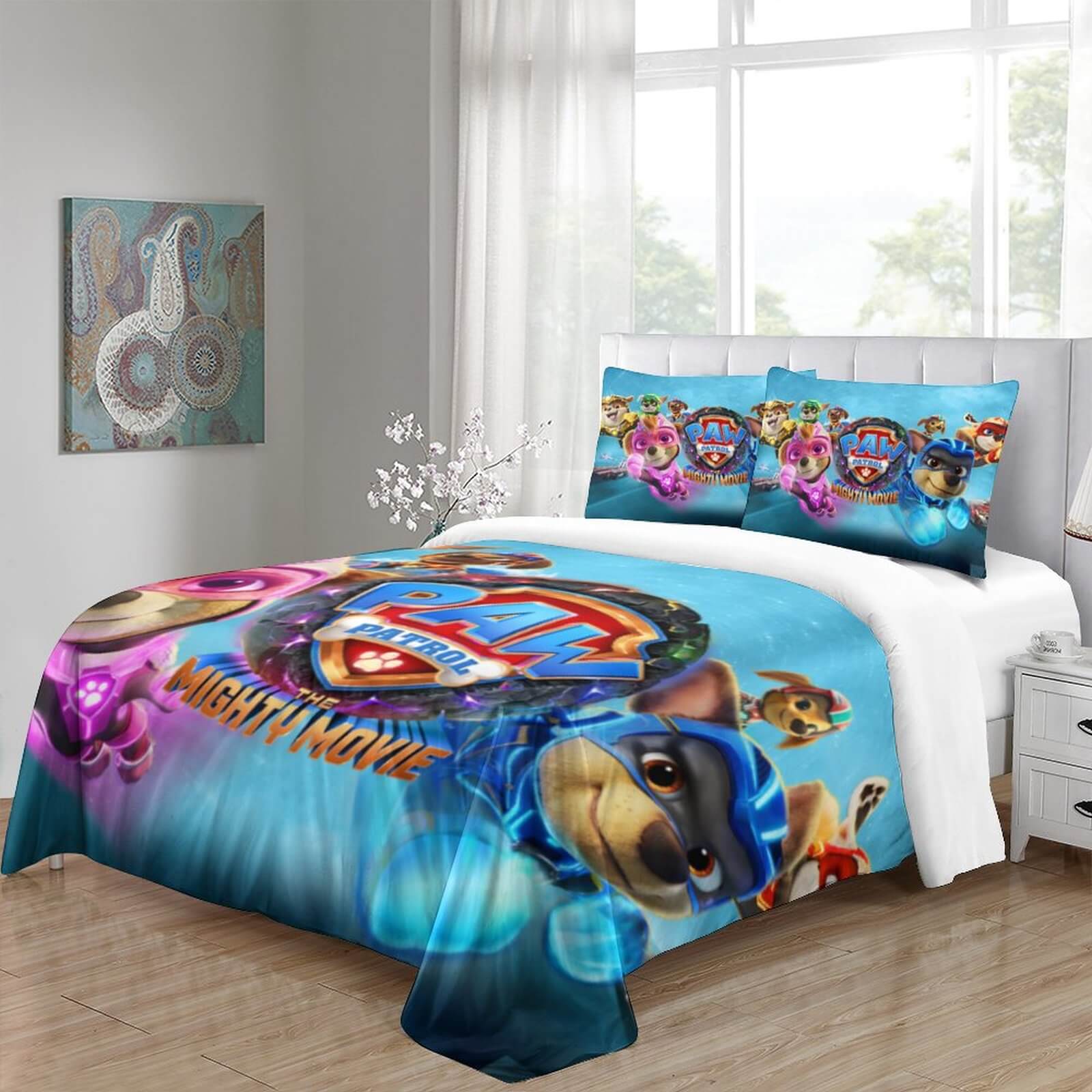PAW Patrol The Mighty Movie Bedding Set Quilt Duvet Cover Without Fill ebuycosuk