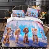 Carica l'immagine nel visualizzatore Galleria, PAW Patrol The Movie Bedding Set Kids Quilt Duvet Cover Without Filler