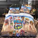 Carica l'immagine nel visualizzatore Galleria, PAW Patrol The Movie Bedding Set Kids Quilt Duvet Cover Without Filler