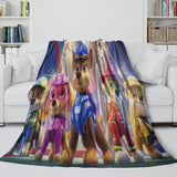 Load image into Gallery viewer, PAW Patrol The Movie Blanket Flannel Throw Kids Room Decoration