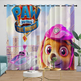 Laden Sie das Bild in den Galerie-Viewer, PAW Patrol The Movie Curtains Blackout Window Drapes Room Decoration