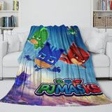 Load image into Gallery viewer, PJ Masks Blanket Pattern Flannel Throw Room Decoration