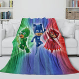 Load image into Gallery viewer, PJ Masks Blanket Pattern Flannel Throw Room Decoration