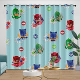 Load image into Gallery viewer, PJ Masks Curtains Kids Blackout Window Drapes Room Decoration