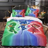 Load image into Gallery viewer, PJ Masks Duvet Cover Pattern Bedding Set Without Filler