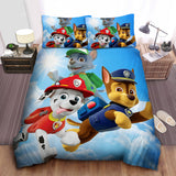 Load image into Gallery viewer, Paw Patro Sky Background Bedding Set Duvet Covers Without Filler