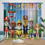 Load image into Gallery viewer, Paw Patrol 2025 Curtains Pattern Blackout Window Drapes