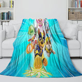 Load image into Gallery viewer, Paw Patrol Mighty Pups Blanket Flannel Throw Room Decoration