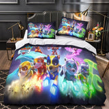 Laden Sie das Bild in den Galerie-Viewer, Paw Patrol Mighty Pups Duvet Cover Bedding Set Without Filler