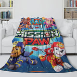 Load image into Gallery viewer, Paw Patrol Mission Paw Blanket Flannel Throw Room Decoration