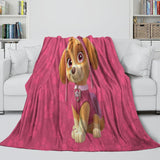 Carica l&#39;immagine nel visualizzatore Galleria, Paw Patrol Skye Blanket Flannel Throw Kids Room Decoration