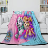 Carica l&#39;immagine nel visualizzatore Galleria, Paw Patrol Skye Blanket Flannel Throw Kids Room Decoration