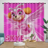 Load image into Gallery viewer, Paw Patrol Skye Curtains Blackout Kids Room Window Drapes