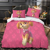 Load image into Gallery viewer, Paw Patrol Skye Duvet Cover Pattern Bedding Set Without Filler