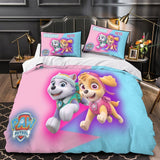 Load image into Gallery viewer, Paw Patrol Skye Duvet Cover Pattern Bedding Set Without Filler