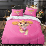 Load image into Gallery viewer, Paw Patrol Skye Duvet Cover Pattern Bedding Set Without Filler