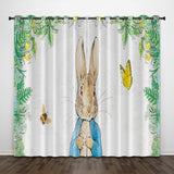 Load image into Gallery viewer, Peter Rabbit Curtains Pattern Blackout Window Drapes