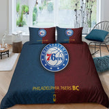 Carica l&#39;immagine nel visualizzatore Galleria, Philadelphia 76ers Bedding Set Duvet Cover Without Filler