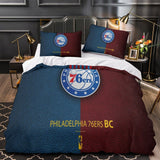 Carica l&#39;immagine nel visualizzatore Galleria, Philadelphia 76ers Bedding Set Duvet Cover Without Filler