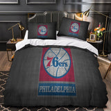 Carica l&#39;immagine nel visualizzatore Galleria, Philadelphia 76ers Bedding Set Duvet Cover Without Filler
