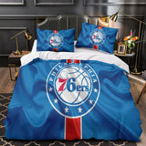 Carica l&#39;immagine nel visualizzatore Galleria, Philadelphia 76ers Bedding Set Duvet Cover Without Filler