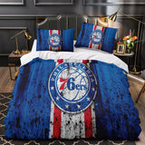 Carica l&#39;immagine nel visualizzatore Galleria, Philadelphia 76ers Bedding Set Duvet Cover Without Filler