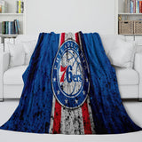 Laden Sie das Bild in den Galerie-Viewer, Philadelphia 76ers Decke, Flanell-Fleece, Überwurf, Raumdekoration