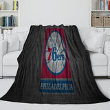 Laden Sie das Bild in den Galerie-Viewer, Philadelphia 76ers Decke, Flanell-Fleece, Überwurf, Raumdekoration