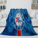Laden Sie das Bild in den Galerie-Viewer, Philadelphia 76ers Decke, Flanell-Fleece, Überwurf, Raumdekoration