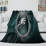 Laden Sie das Bild in den Galerie-Viewer, Philadelphia Eagles Blanket Flannel Fleece Throw Kids Room Decoration
