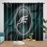 Laden Sie das Bild in den Galerie-Viewer, Philadelphia Eagles Curtains Blackout Window Drapes Kids Room Decoration