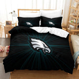 Laden Sie das Bild in den Galerie-Viewer, Philadelphia Eagles Duvet Cover Kids Bedding Set Without Filler