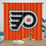 Laden Sie das Bild in den Galerie-Viewer, Philadelphia Flyers Curtains Blackout Window Drapes Room Decoration