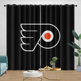 Laden Sie das Bild in den Galerie-Viewer, Philadelphia Flyers Curtains Blackout Window Drapes Room Decoration