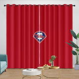 Load image into Gallery viewer, Philadelphia Phillies Curtains Blackout Window Drapes Room Decoration