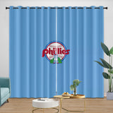 Load image into Gallery viewer, Philadelphia Phillies Curtains Blackout Window Drapes Room Decoration