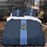 Carica l&#39;immagine nel visualizzatore Galleria, Philadelphia Union Bedding Set Duvet Cover Without Filler