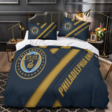 Carica l&#39;immagine nel visualizzatore Galleria, Philadelphia Union Bedding Set Duvet Cover Without Filler