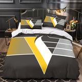 Laden Sie das Bild in den Galerie-Viewer, Pittsburgh Penguins Bedding Set Quilt Duvet Cover Without Filler