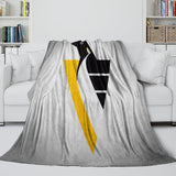 Load image into Gallery viewer, Pittsburgh Penguins Blanket Flannel Throw Kids Room Decoration