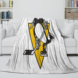 Load image into Gallery viewer, Pittsburgh Penguins Blanket Flannel Throw Kids Room Decoration